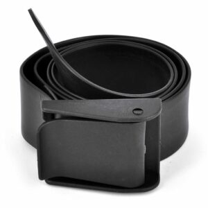 Black rubber belt nylon buckle - BH0078N